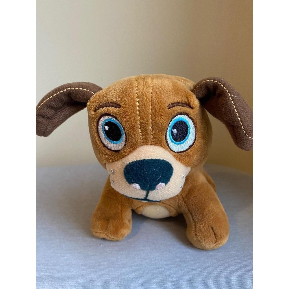 Disney Small Puppy Dog Doc McStuffins Fido Beanbag Plush Toy s1